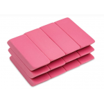 Soft Pink Beveled Eraser - Medium, Pack of 12